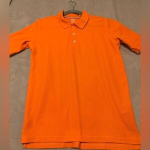 Boys 14/16 short sleeve orange polo shirt